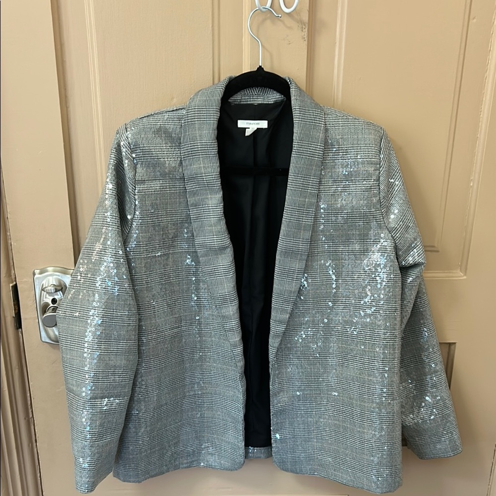 Silver Sequin Women's Jacket